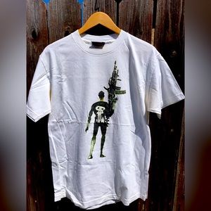 Marvel x The Hundreds collab. The punisher. David Choe watercolor depiction